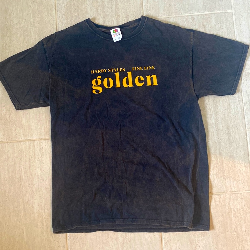 Harry Styles Golden tshirt in large